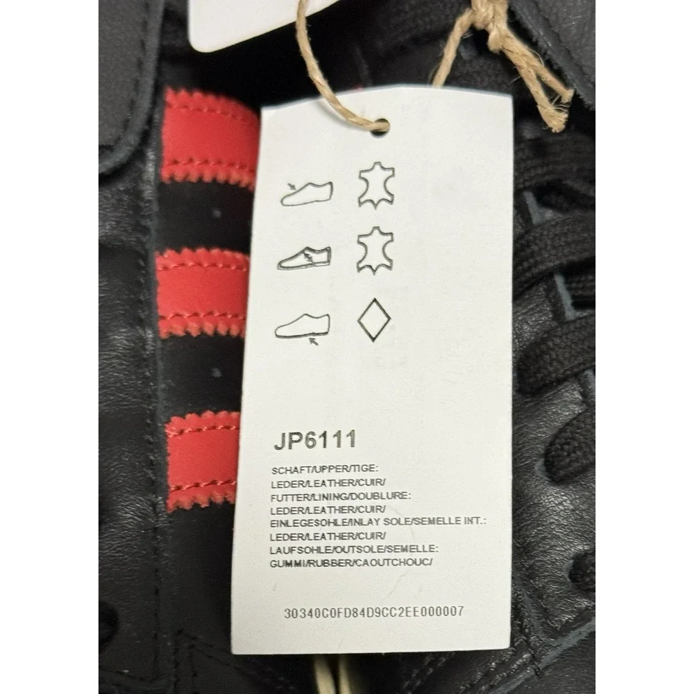 Adidas X Willy Chavarria Jabbar Low Shoes Black Red JP6111 Mens Size 12.5